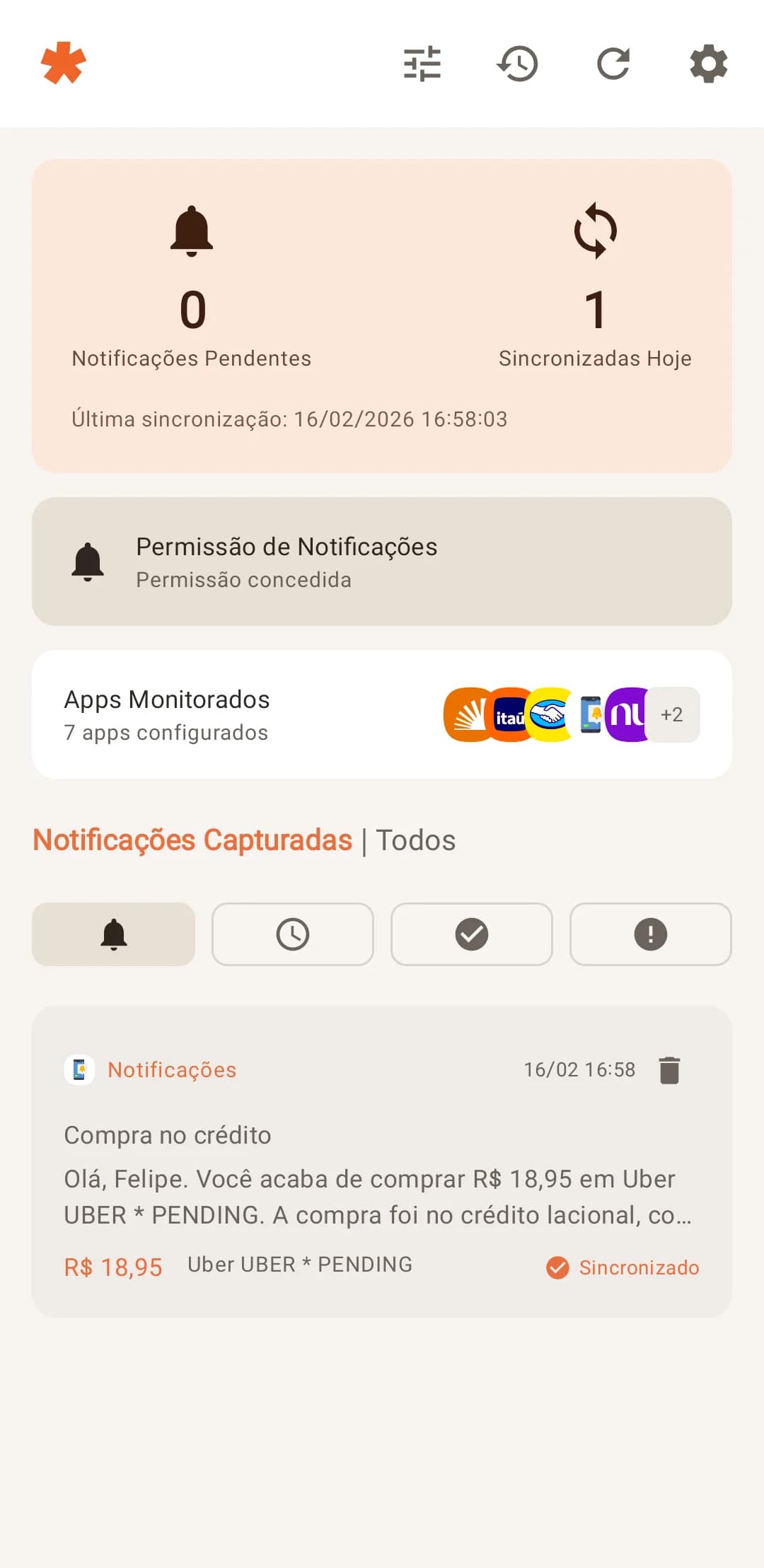 OpenMonetis Companion App